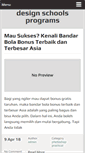 Mobile Screenshot of design-schools-programs.org